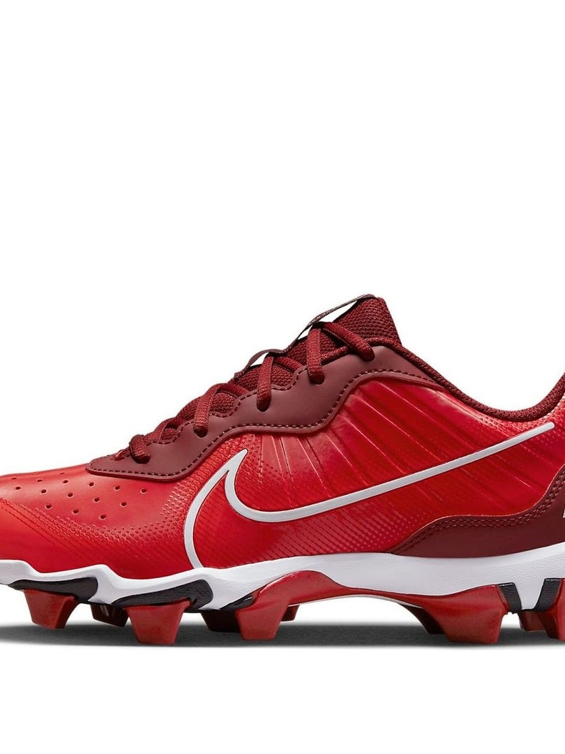 Nike Men’s Red Cleats Low-Top Football/Soccer Shoe